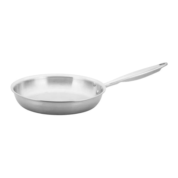 Winco TGFP-10 Triply Stainless Steel Fry Pan, 10"