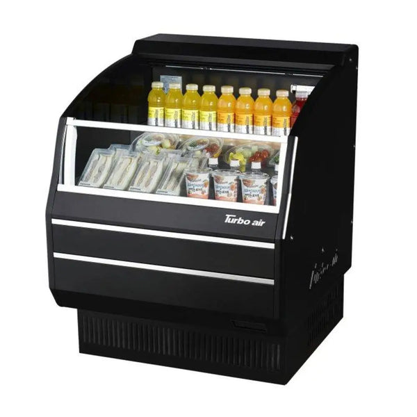 Turbo Air TOM-30SB-SP(-A)-N 28-1/8" Open Display Merchandiser, 4.7 cu. Ft., 115/60/1