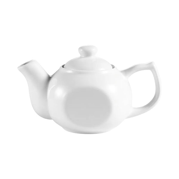 CAC China TPW-1 Teapot W/ Raised Lid 15 Oz 7 1/2" Case of 36 Pcs