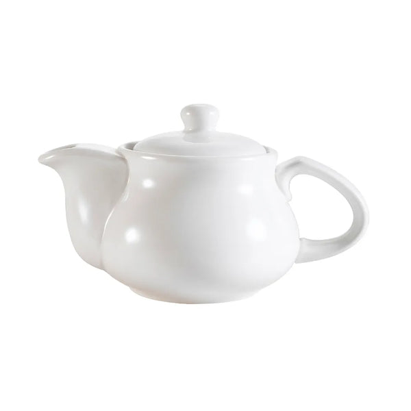 CAC China TPW-5 Teapot W/ Raised Lid 9oz 6" Case of 36 Pcs