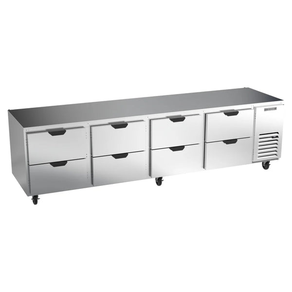 Beverage-Air UCRD119AHC-8 119" Compact Undercounter Refrigerator with 8 Drawers
