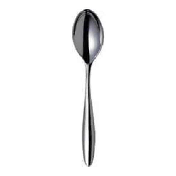 Furtino Wave 18/10 Stainless Steel Mocca Spoon 4 mm, Length 12 cm, Pack of 12