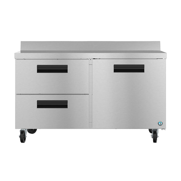 Hoshizaki WR60B-D2 Two Section Worktop Refrigerator, 60" W x 30" D x 40" H